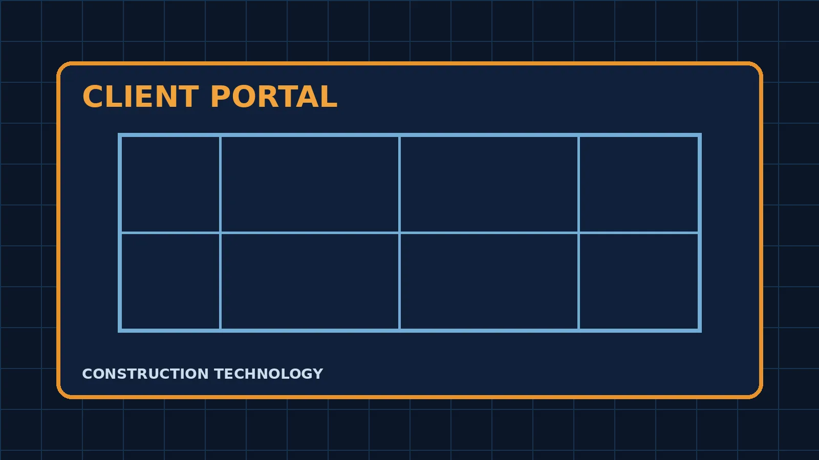 Homeowner and builder reviewing a residential construction client portal with schedule, selections and project photos