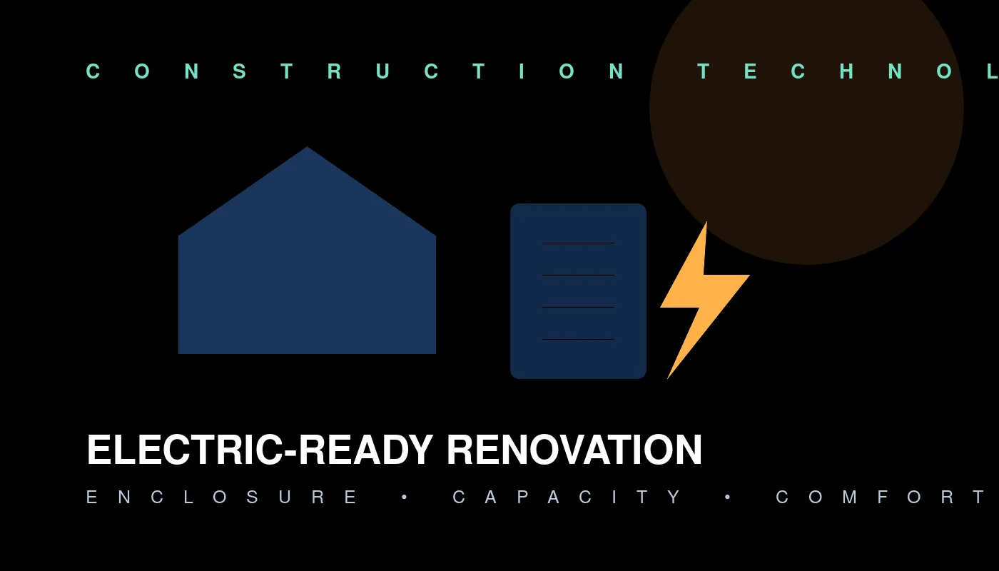 Electrification-Ready Renovations: Planning the Home for Heat Pumps and Future Loads illustration